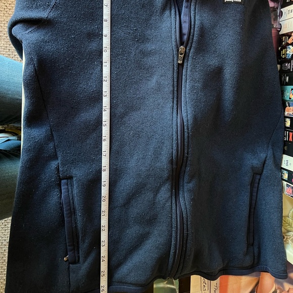 Patagonia Better Sweater Navy Full Zip -No Size Tag- Fits like a MNs Size LG - Picture 9 of 9
